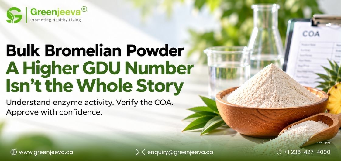 Bromelain Powder Specifications: How to Compare GDU Activity Before Buying in Bulk
